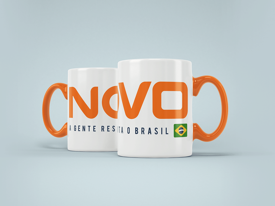 Caneca Novo Laranja
