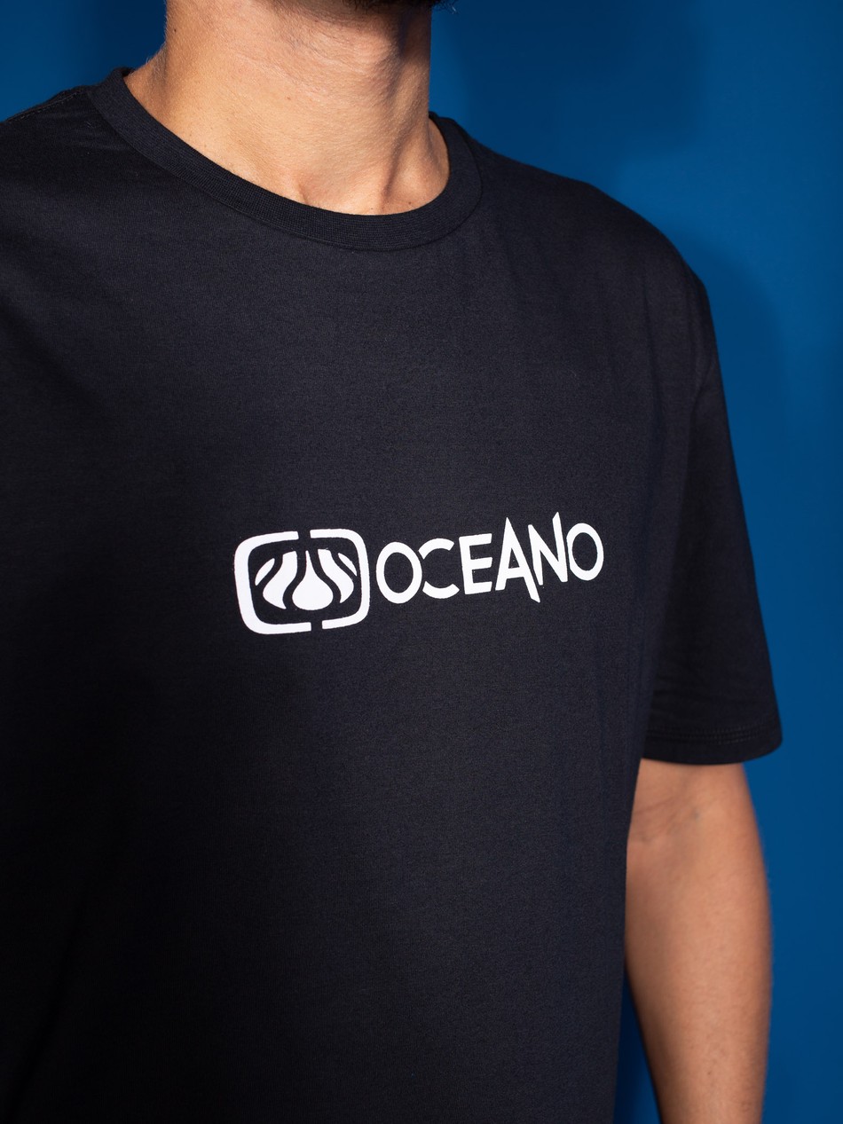 CAMISETA OCEANO LOGO MALHA