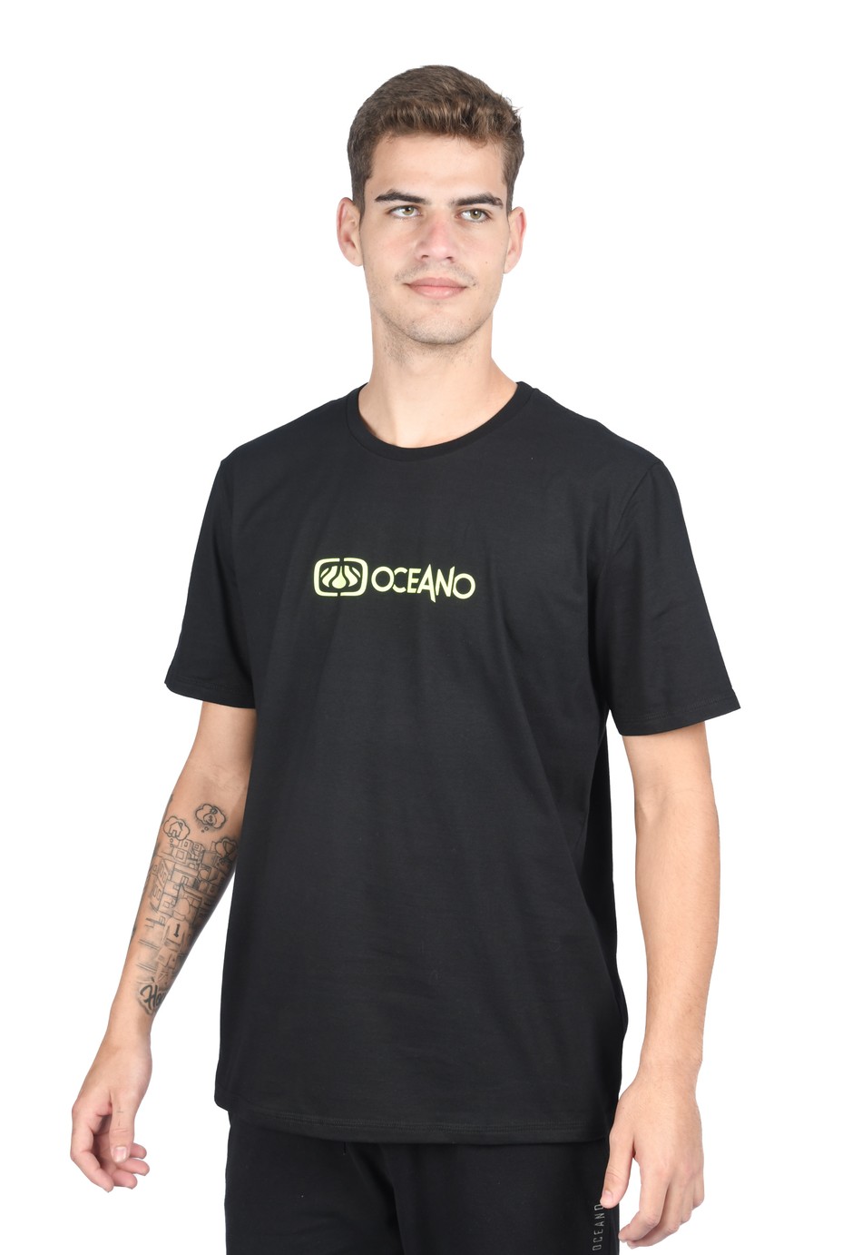 CAMISETA OCEANO LOGO MALHA