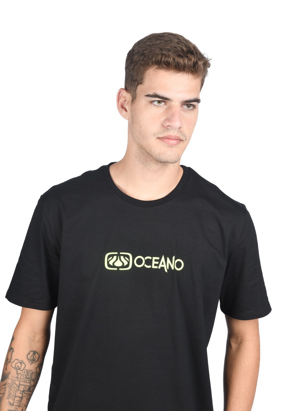 CAMISETA OCEANO LOGO MALHA