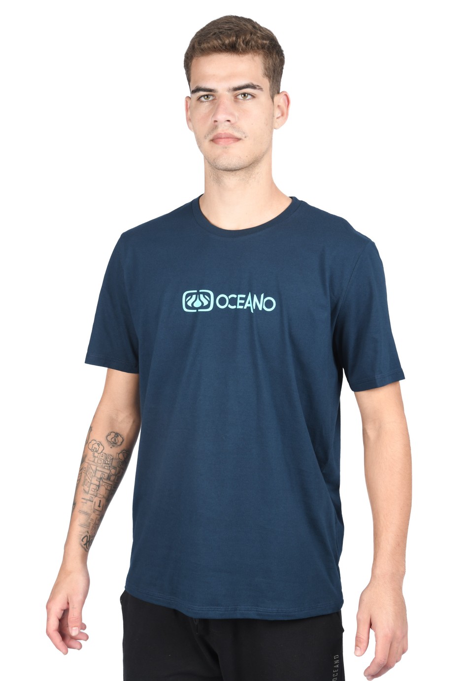 CAMISETA OCEANO LOGO MALHA