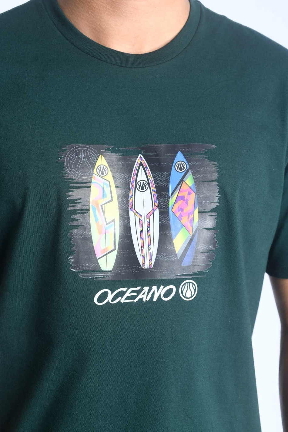 CAMISETA OCEANO PRANCHAS MALHA 