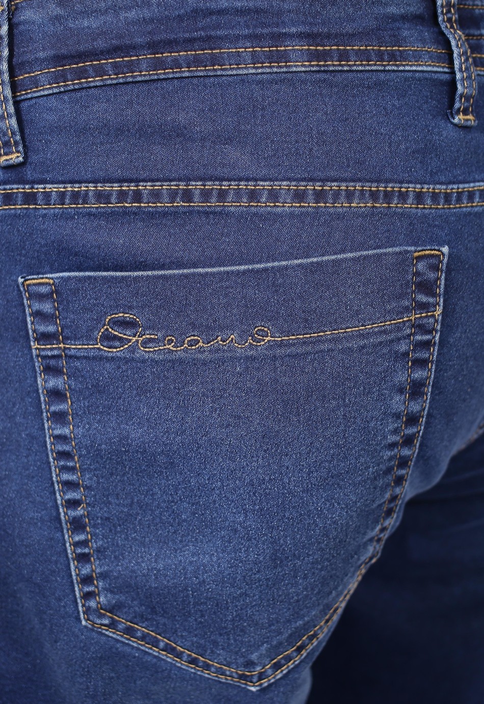 BERMUDA JEANS PLUS SIZE OCEANO 