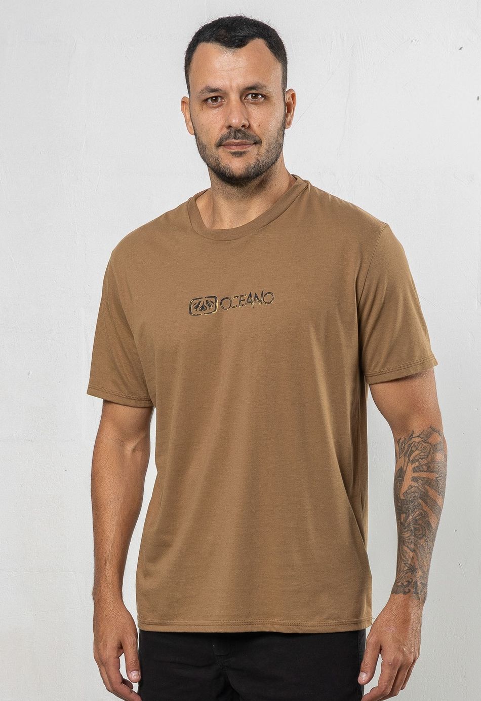 CAMISETA OCEANO ESSENCIAL TECH USE MAIS, LAVE MENOS