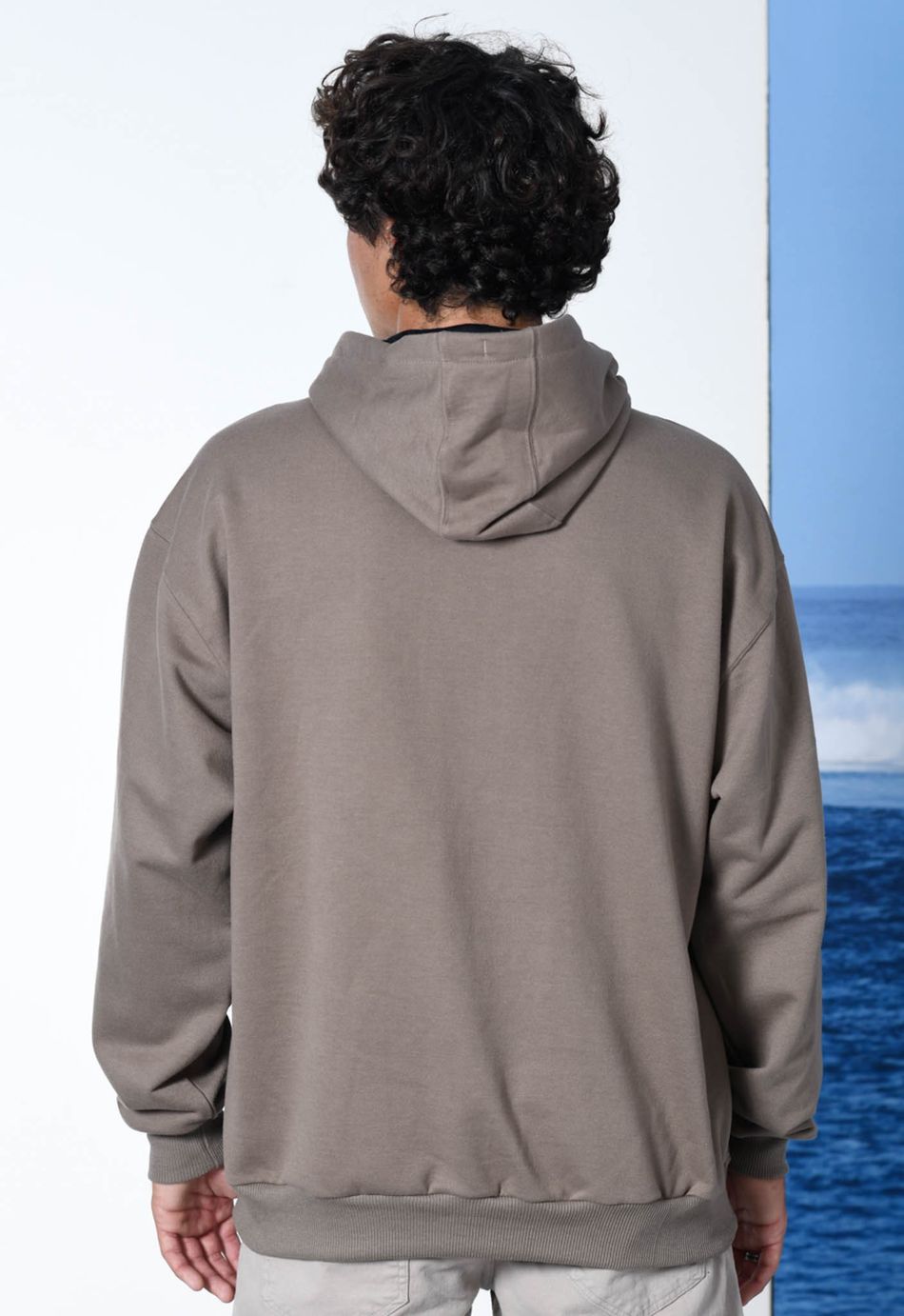 BLUSÃO OCEANO CANGURU OVERSIZED
