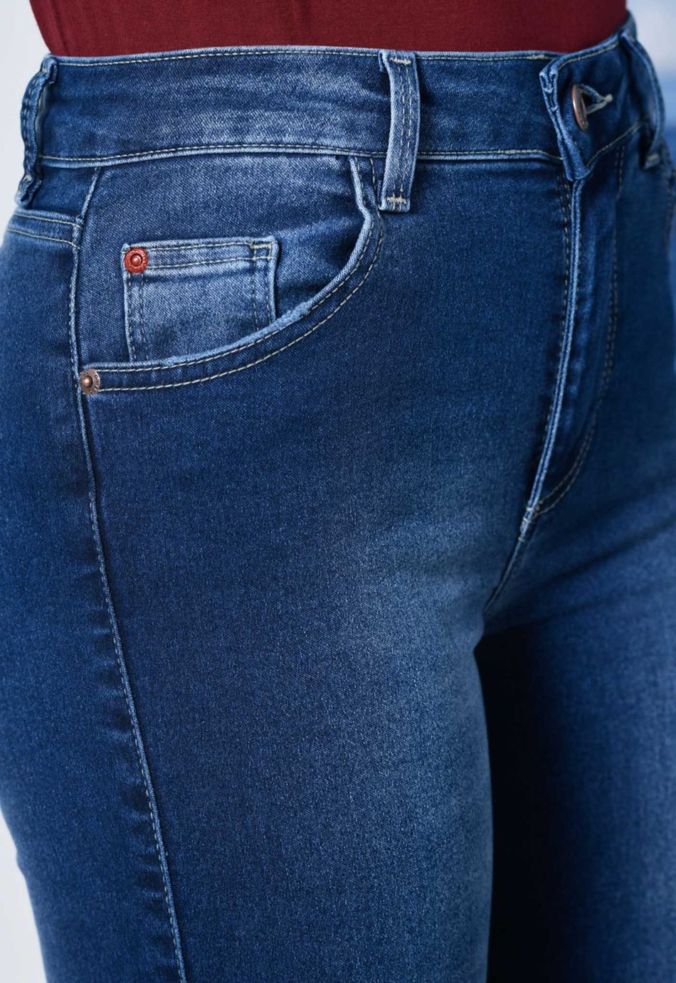 CALÇA JEANS OCEANO CIGARRETE FEMININA BIO DENIM