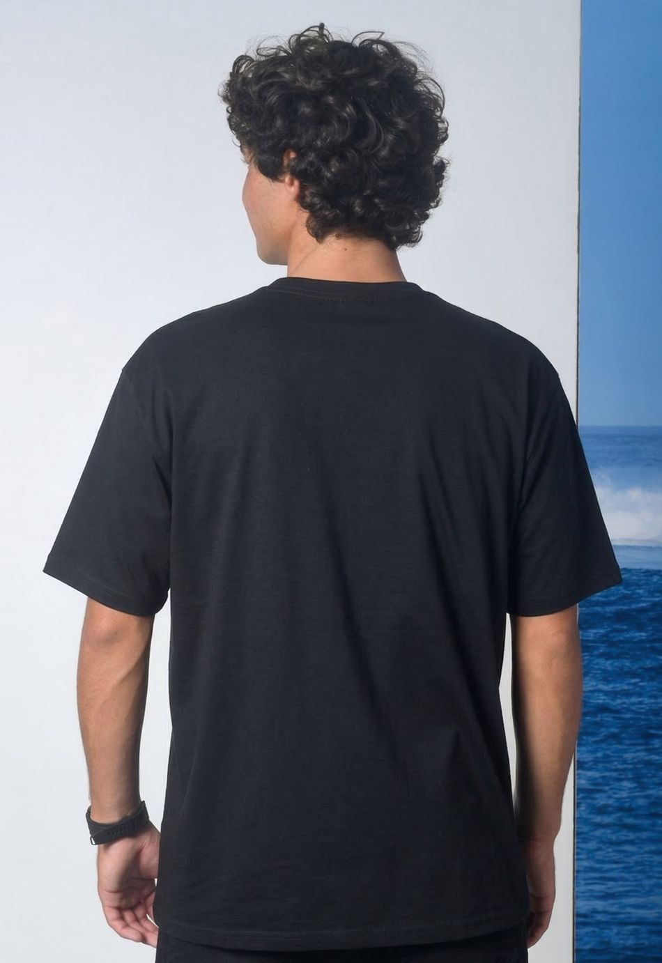 CAMISETA OCEANO OVERSIZE RELEVO TECH GOLD