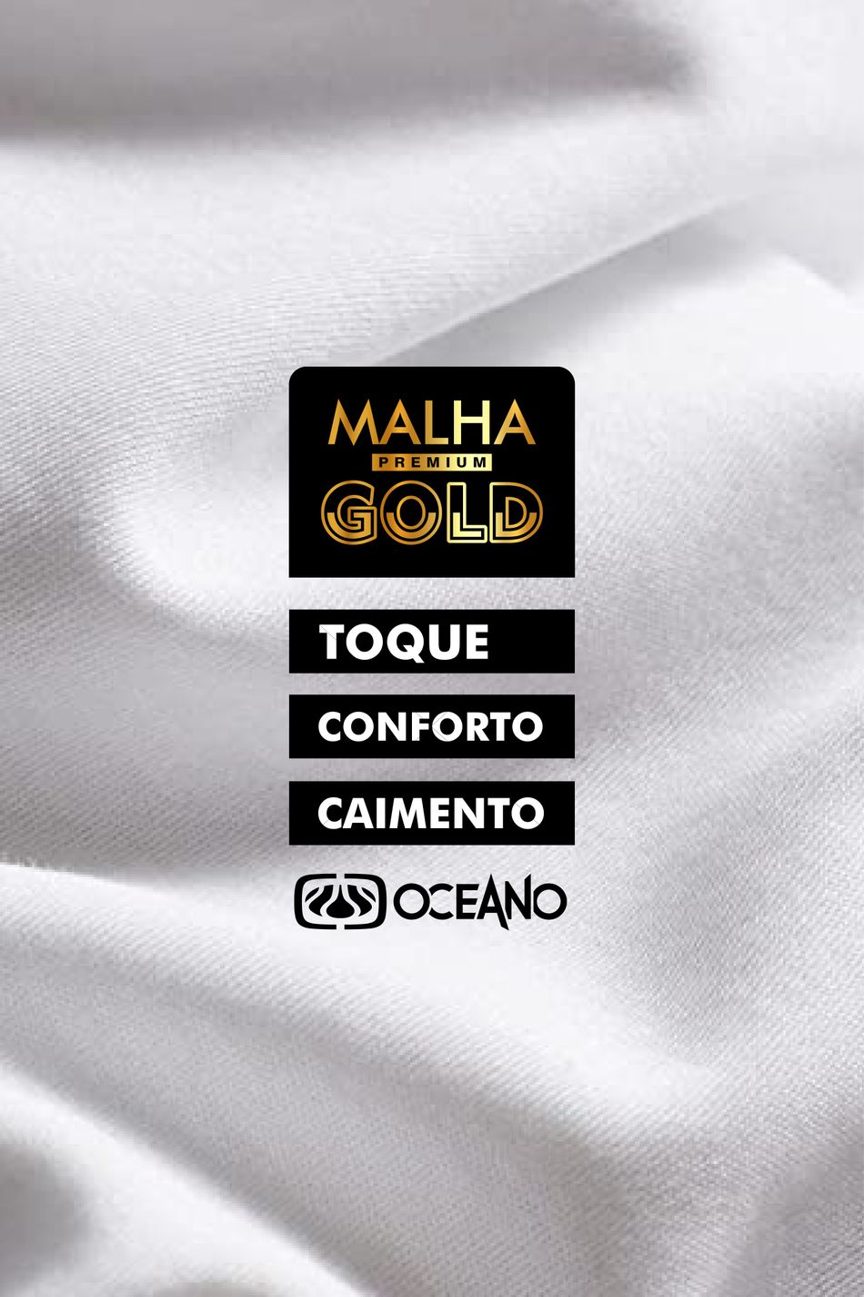 CAMISETA OCEANO OVERSIZE RELEVO TECH GOLD