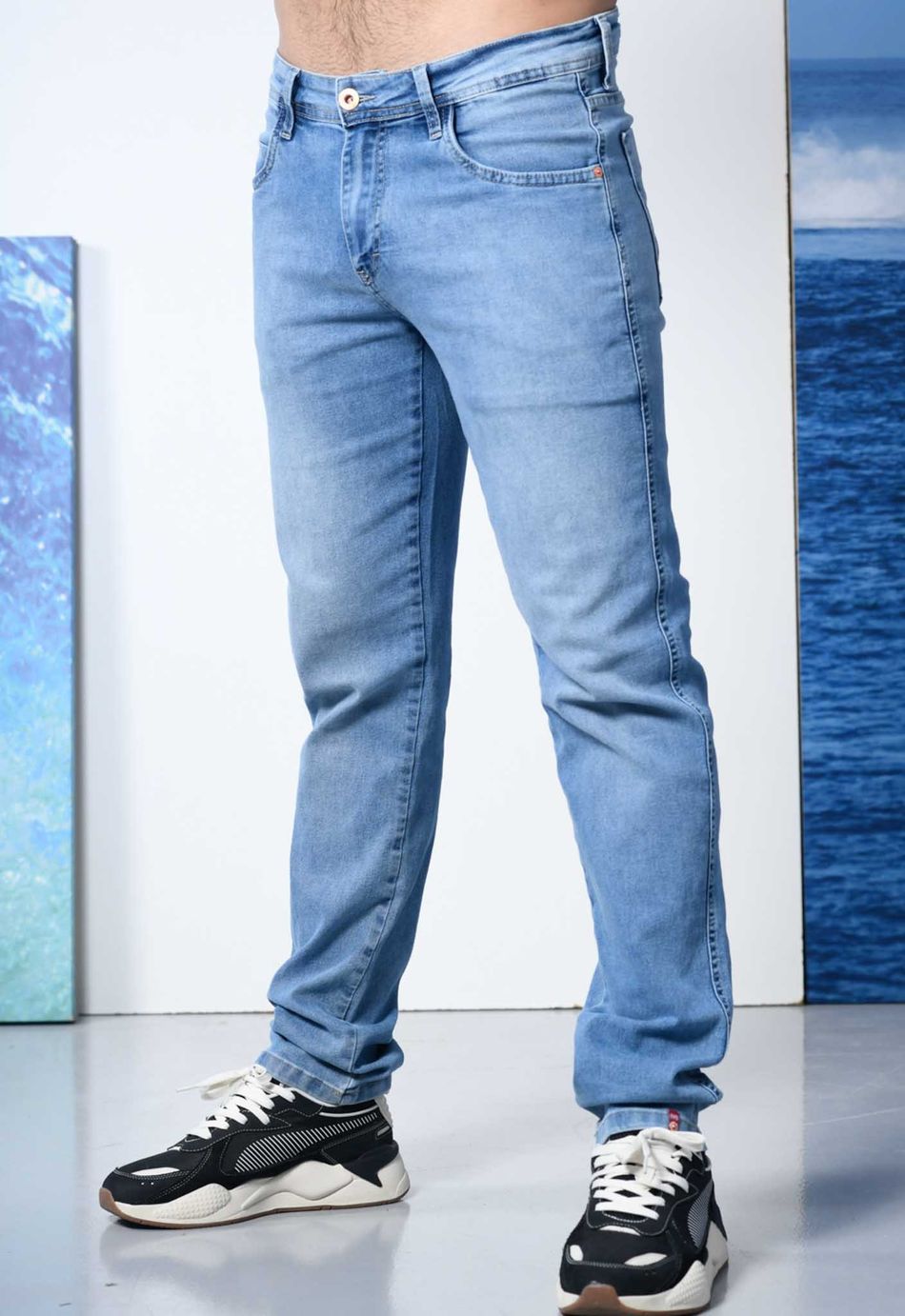 CALÇA JEANS SKINNY OCEANO