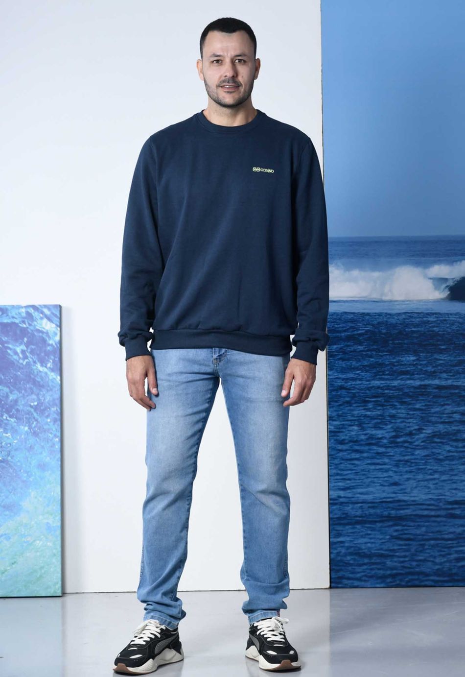 CALÇA JEANS SKINNY OCEANO