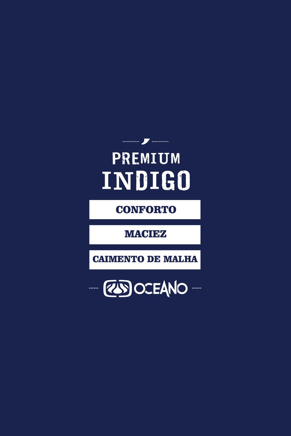 CALÇA JEANS SLIM OCEANO DENIM MALHA