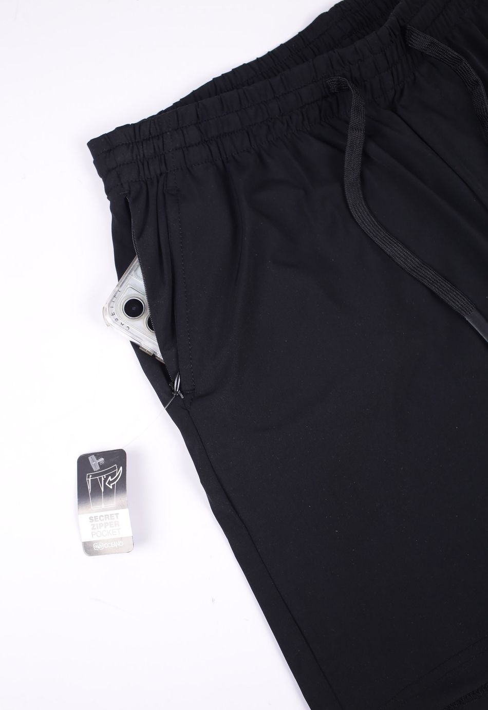 SHORTS OCEANO ELÁSTICO BOLSO FACA PLMD