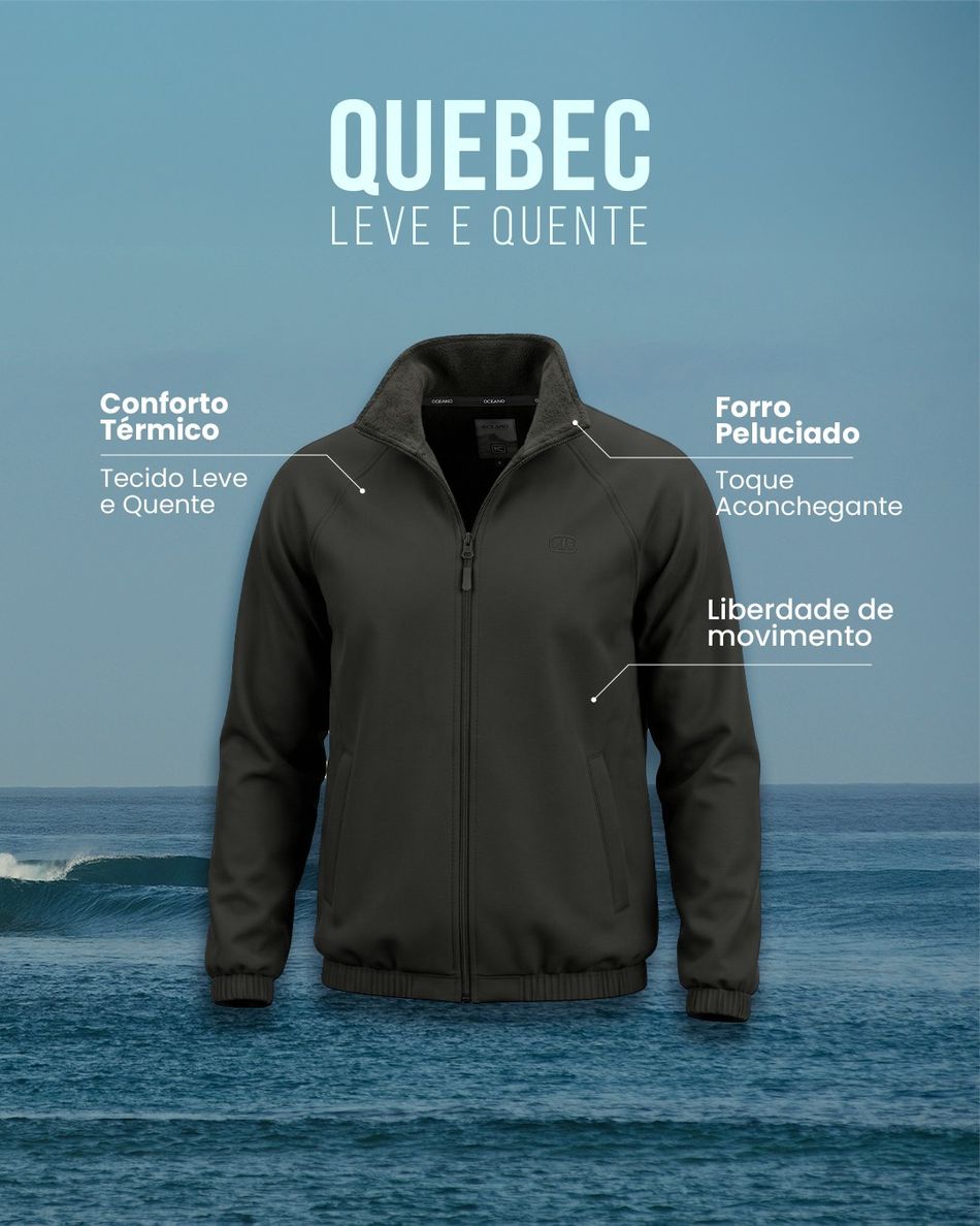 JAQUETA OCEANO RAGLAN QUEBEC