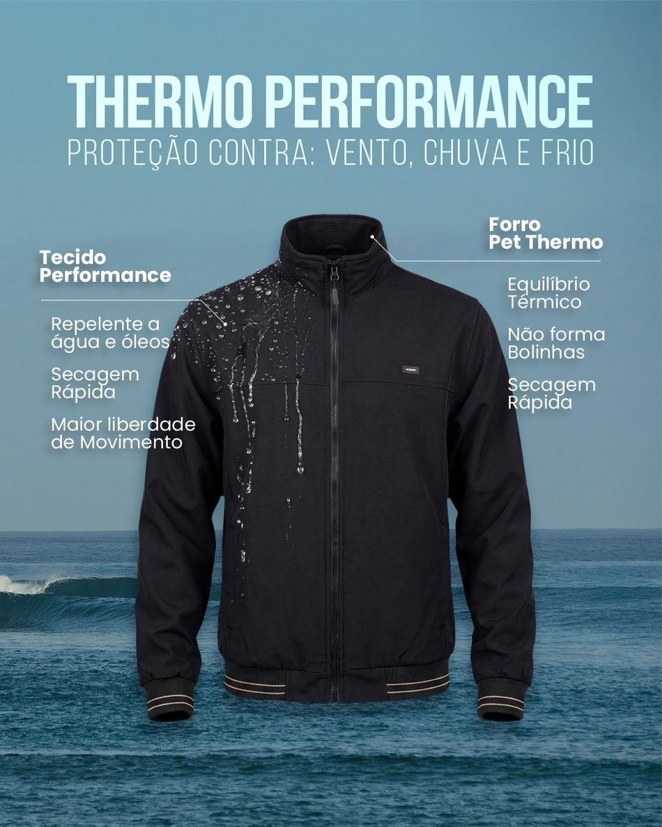 JAQUETA OCEANO THERMO PERFORMANCE RETILINEA