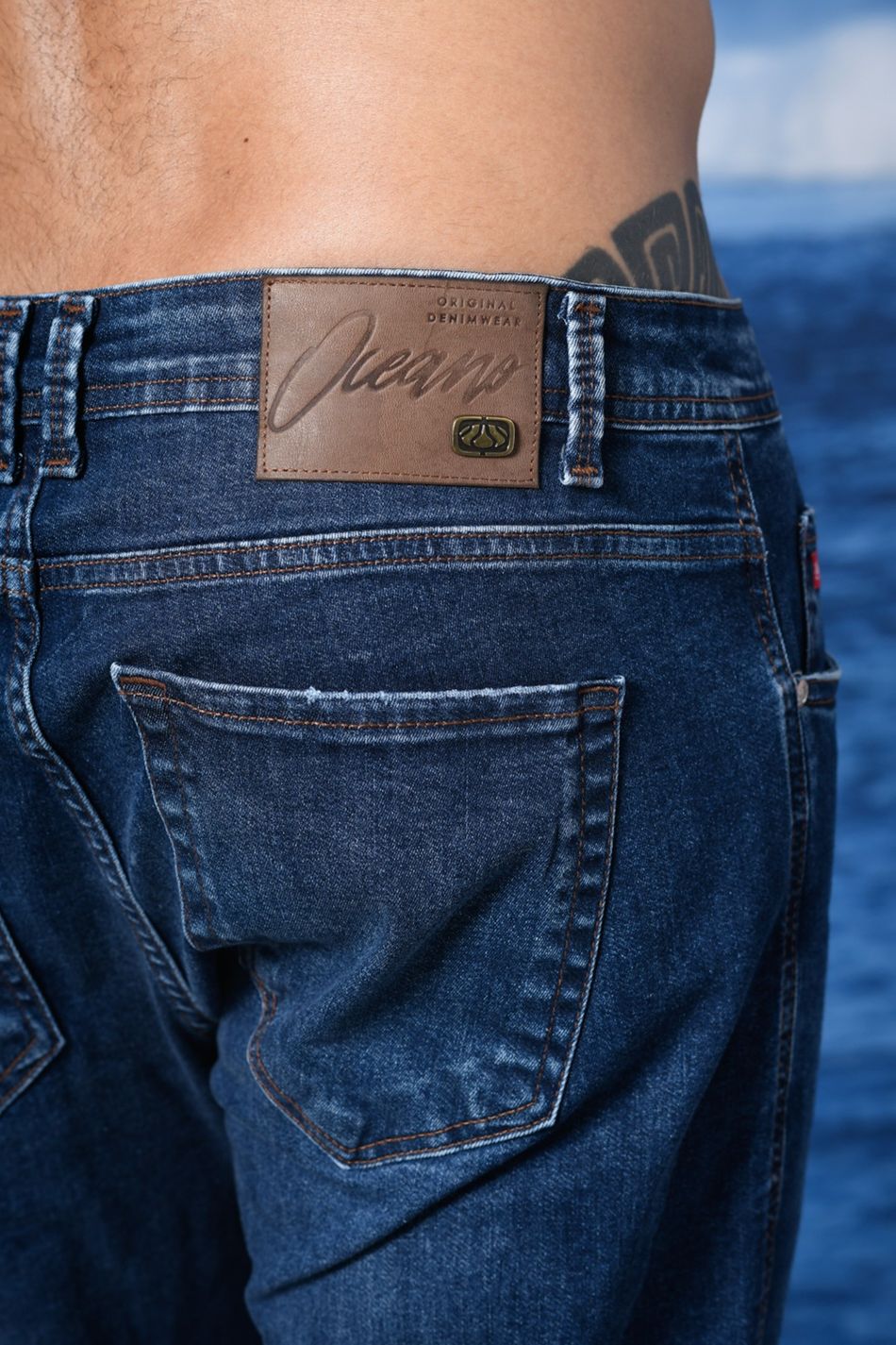 CALÇA JEANS SLIM OCEANO TRIPLE DRY