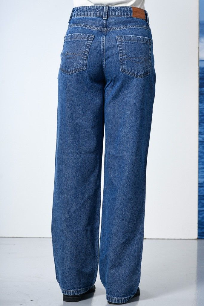 CALCA JEANS OCEANO RETA FEMININA ALG
