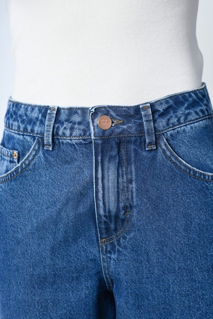 CALCA JEANS OCEANO RETA FEMININA ALG