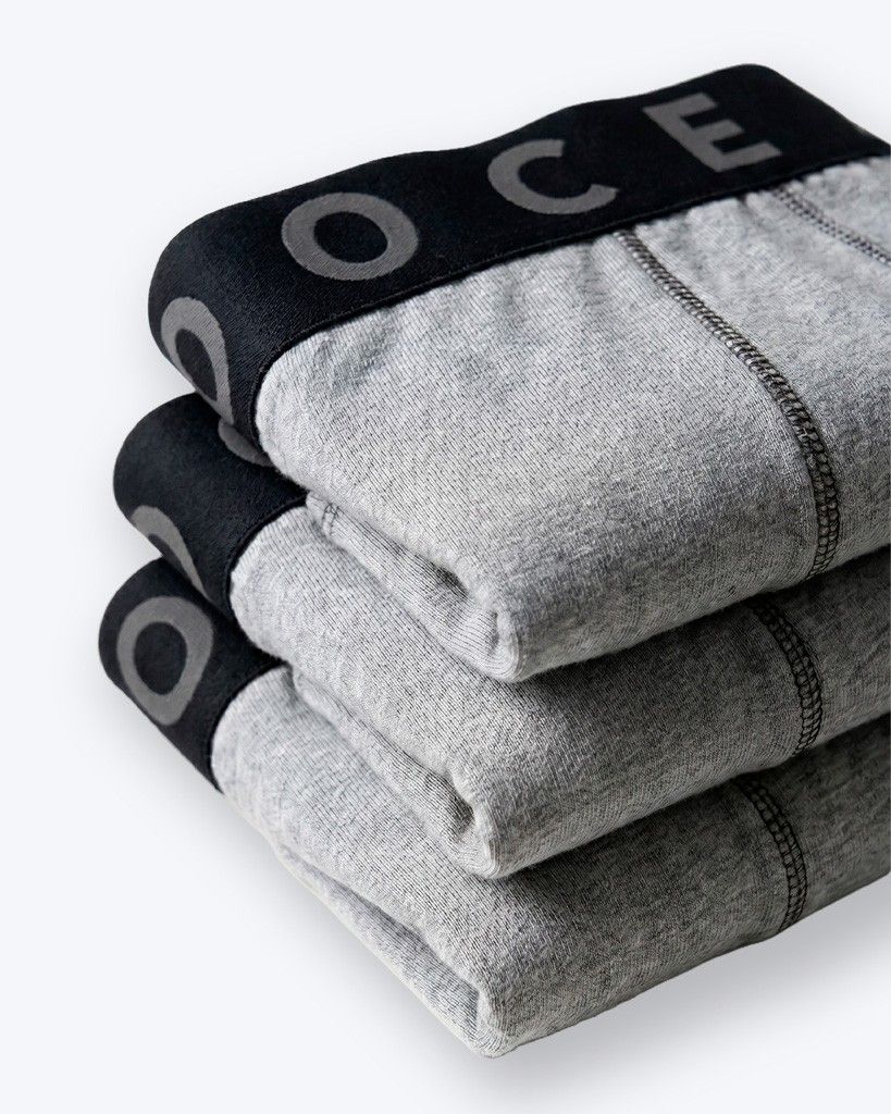 KIT 3 CUECA BOXER MESCLA OCEANO