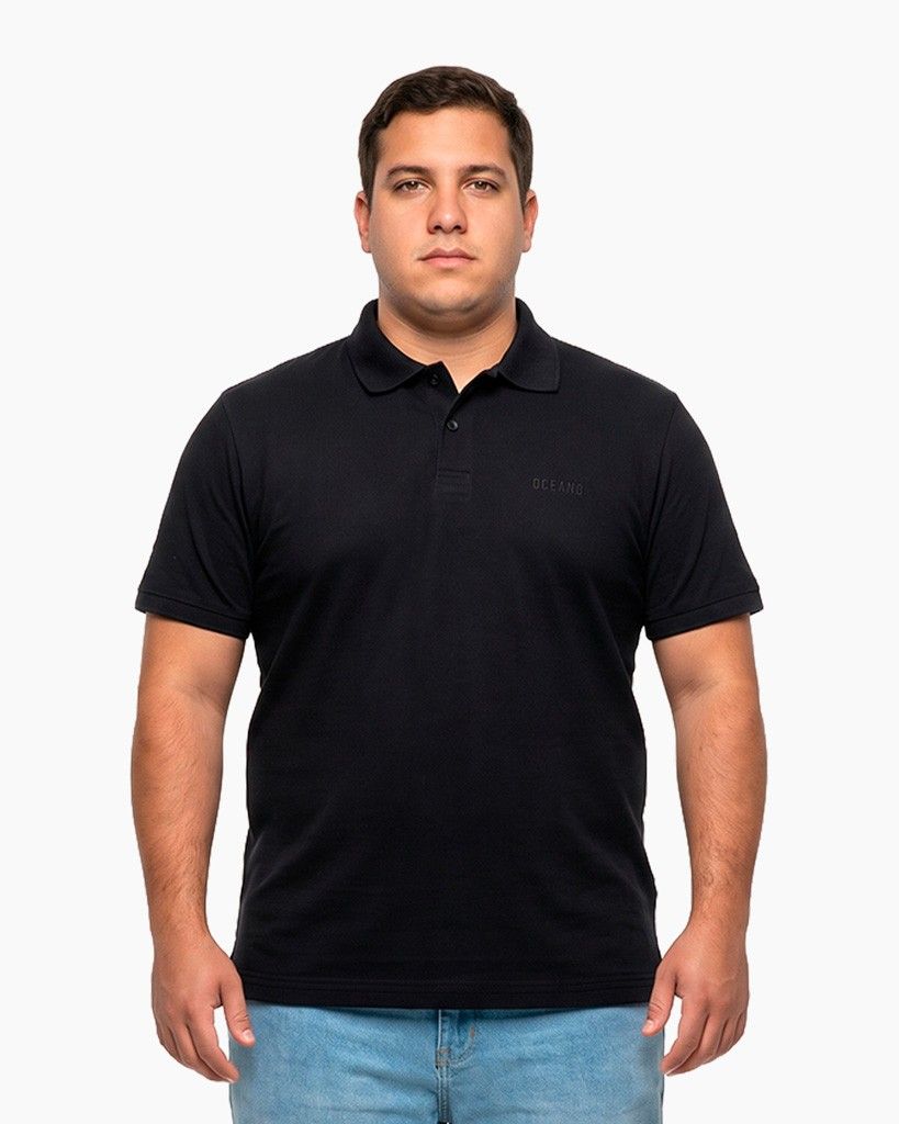 POLO OCEANO PLUS SIZE PIQUET BASICO