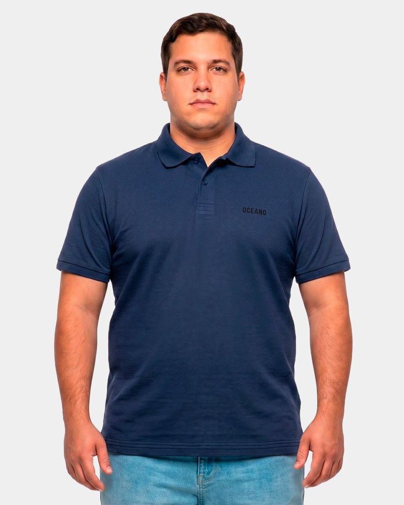 POLO OCEANO PLUS SIZE PIQUET BASICO