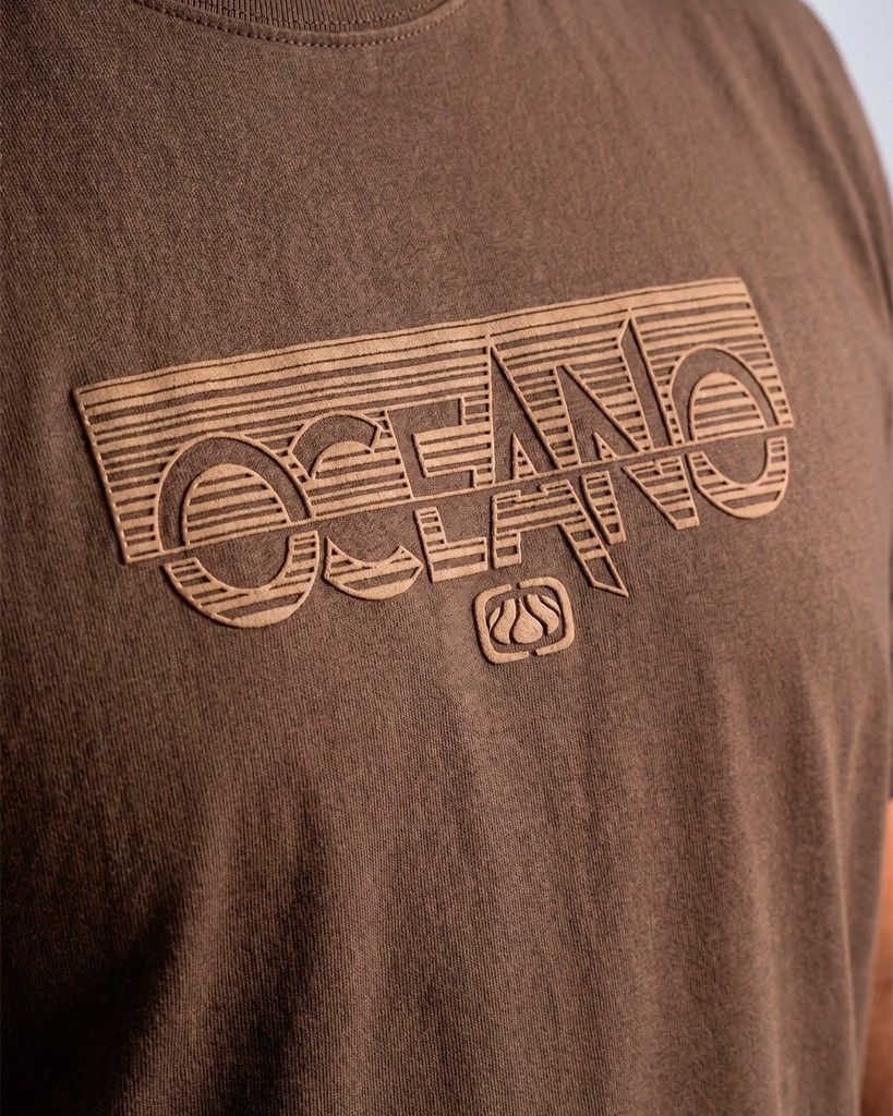 CAMISETA PLUS SIZE OCEANO RELEVO GOLD