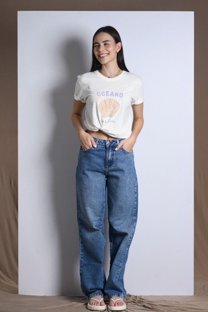 CALÇA RETA FEMININA FRANK