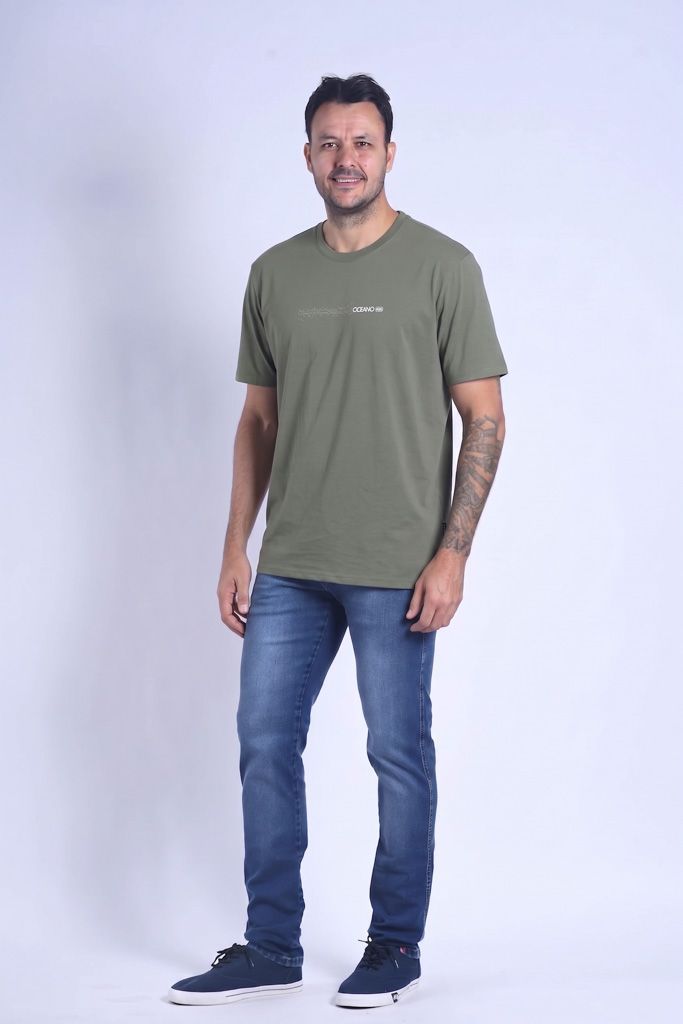 CAMISETA OCEANO RELEVO MALHA CONFORTO
