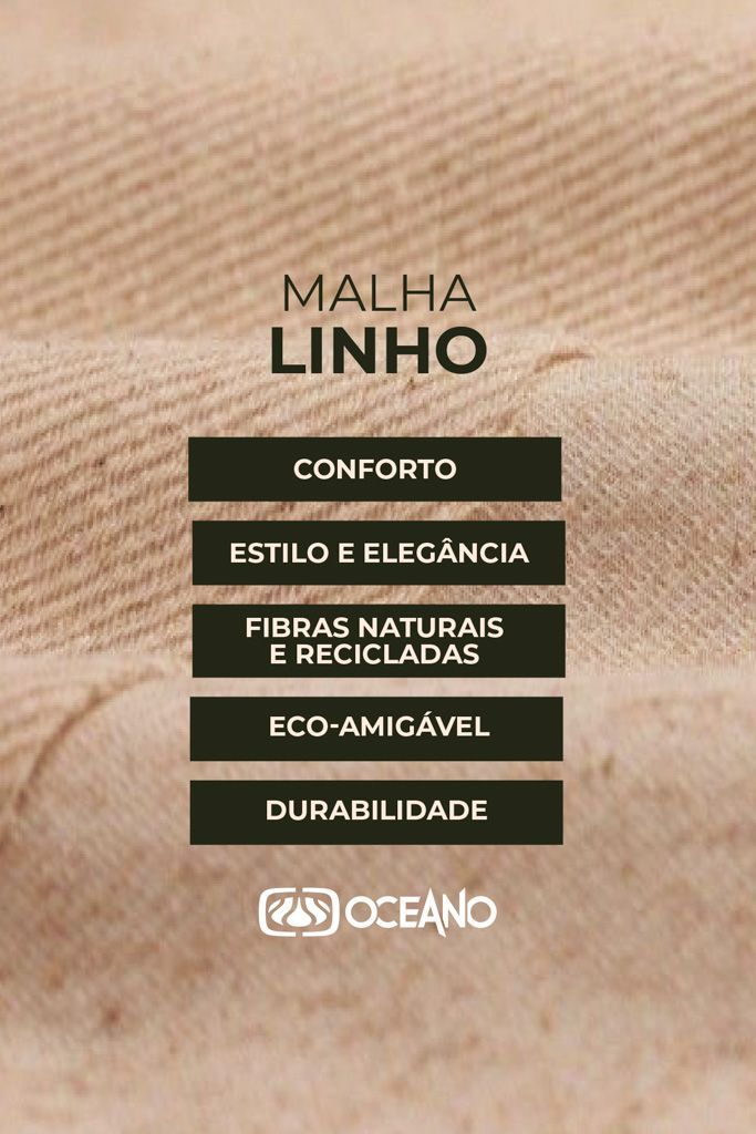 BERMUDA WALK OCEANO LINHO VISCOLINO