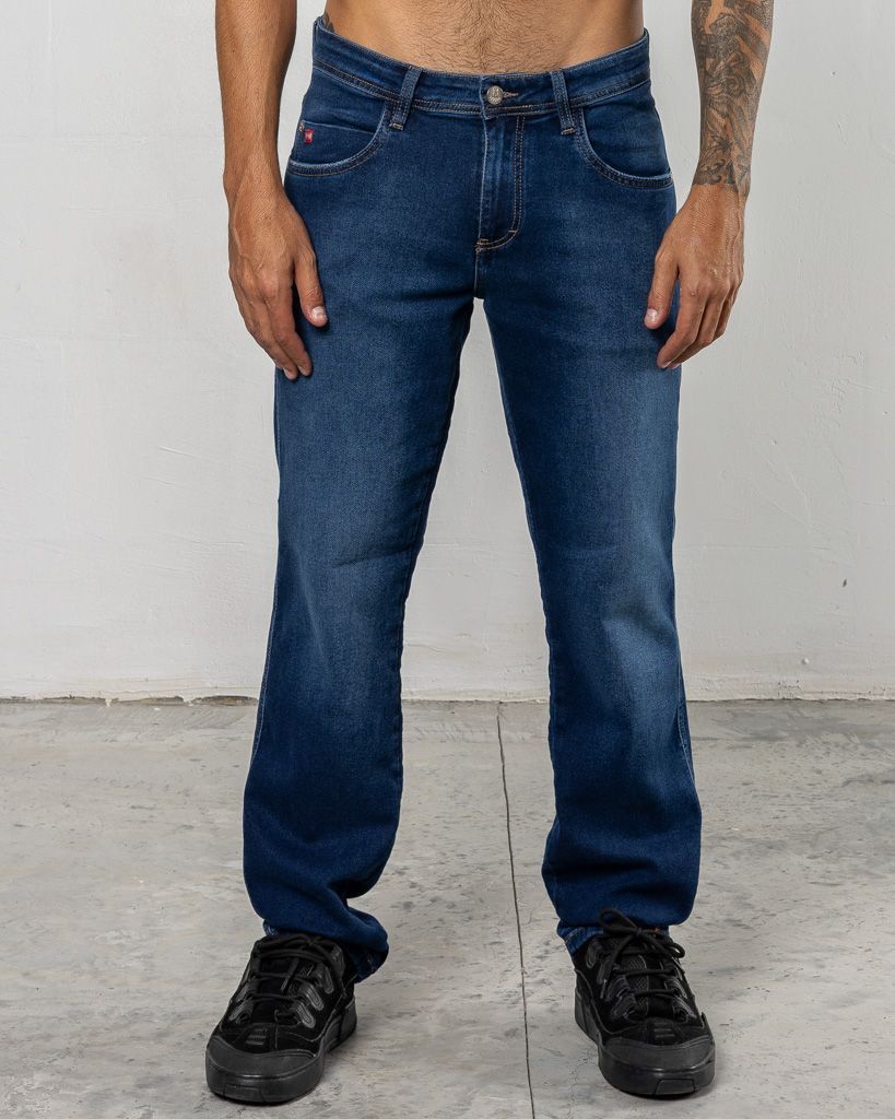 CALÇA JEANS OCEANO PLUS SIZE  DENIM MALHA
