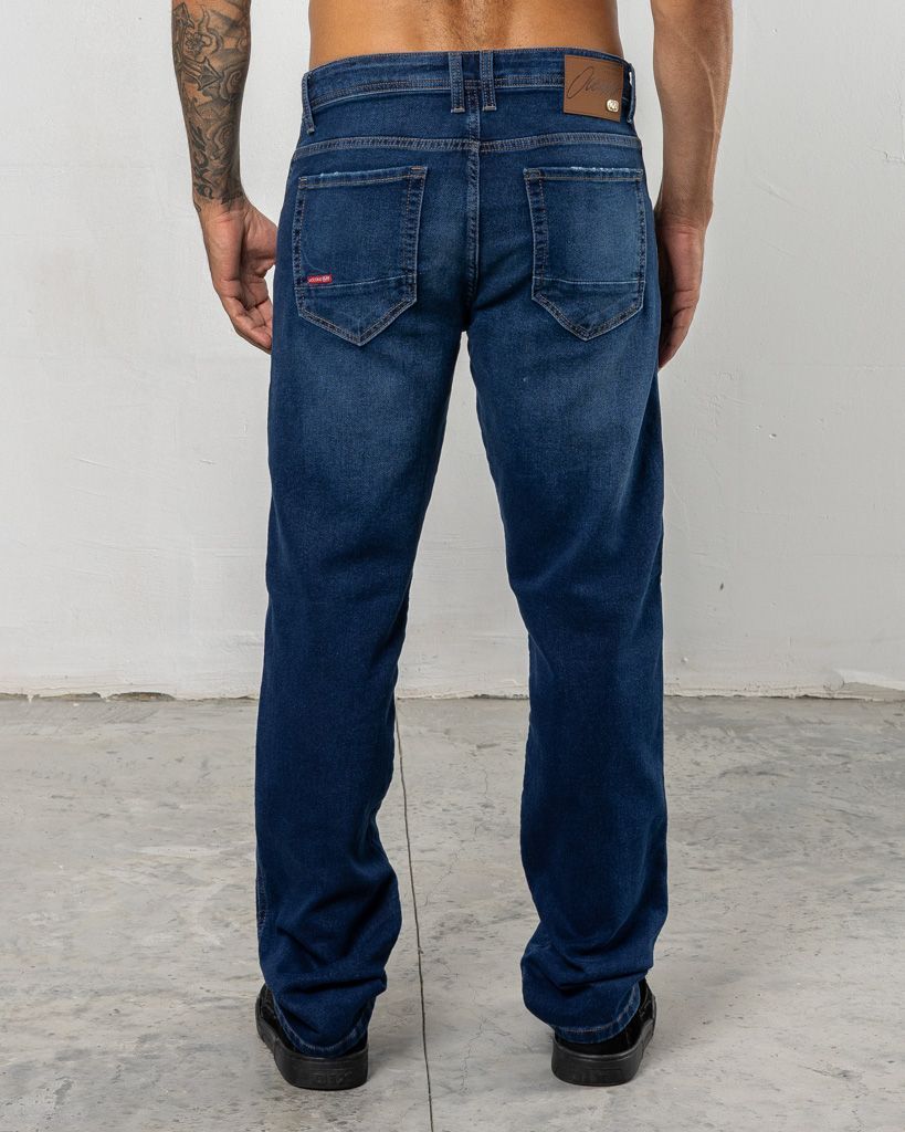 CALÇA JEANS OCEANO PLUS SIZE  DENIM MALHA