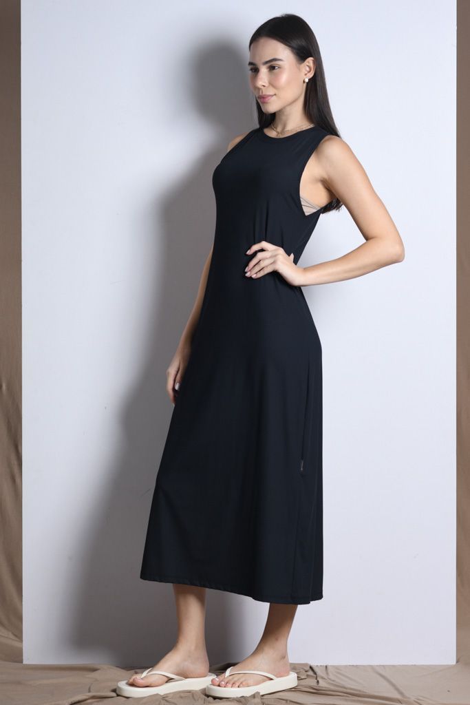 VESTIDO OCEANO SUPER SLIM TEXTURIZADO TECH DRY