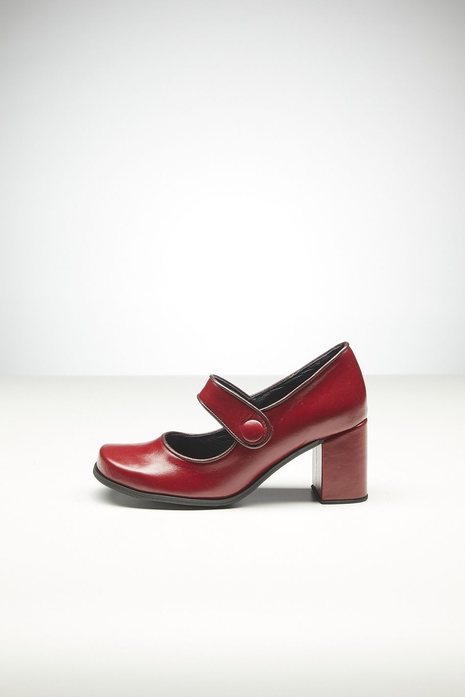 SAPATO OLIVIA  ALTO VERMELHO