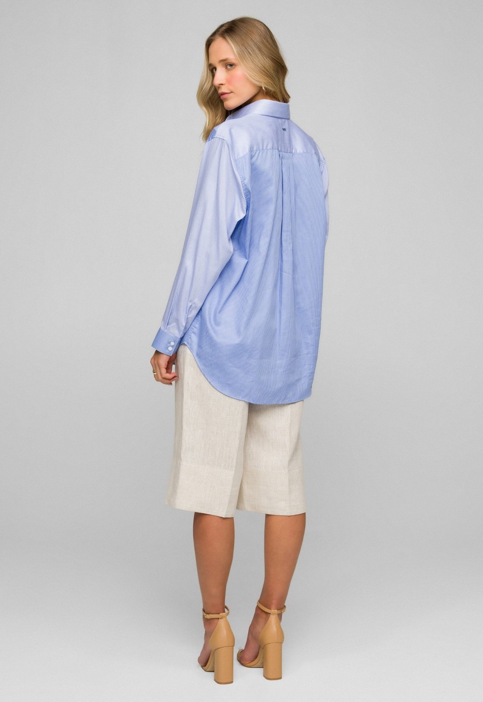 MAX CAMISA SUMMER MADRE REINA TRICOLINE AZUL LAVANDA