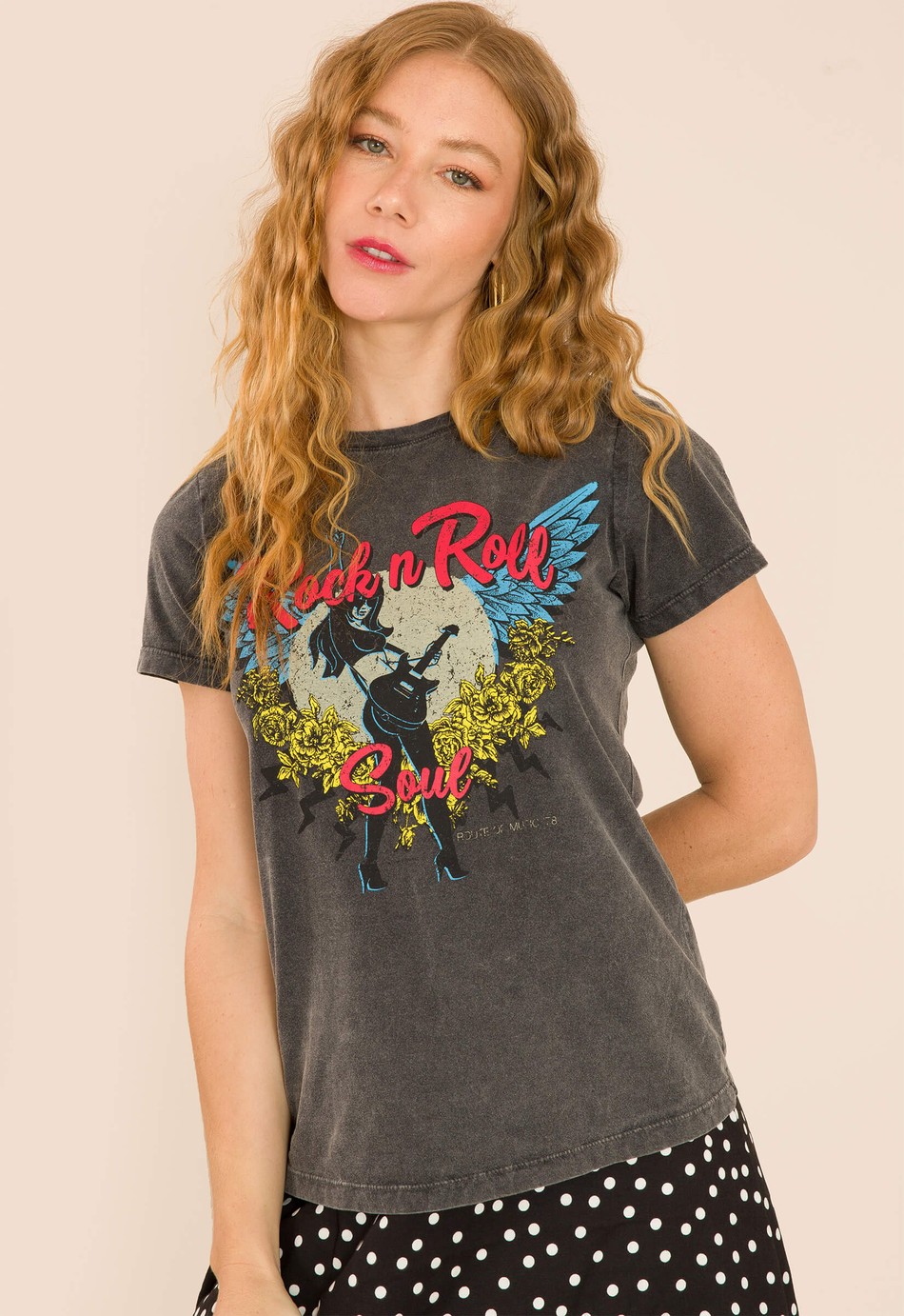 T-SHIRT ROCK AND ROLL SOUL