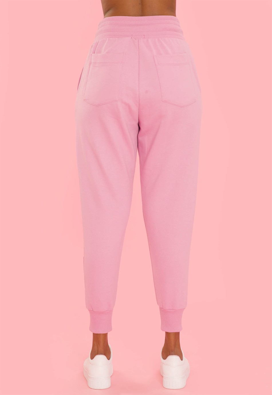 CALÇA DE MOLETOM ADELE ROSA CHÁ