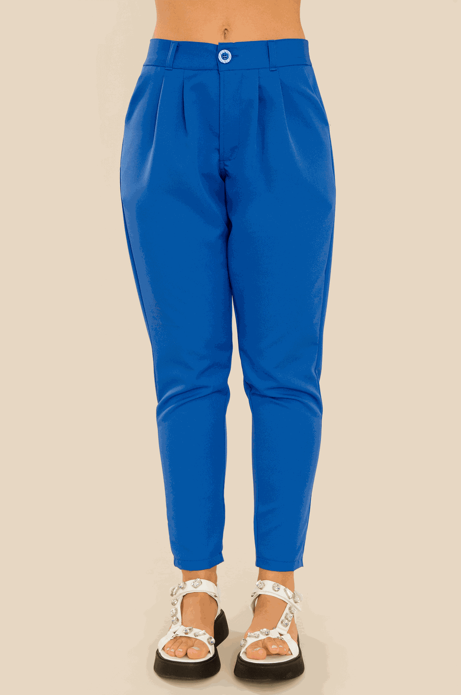 CALÇA DE ALFAIATARIA LIA AZUL ROYAL