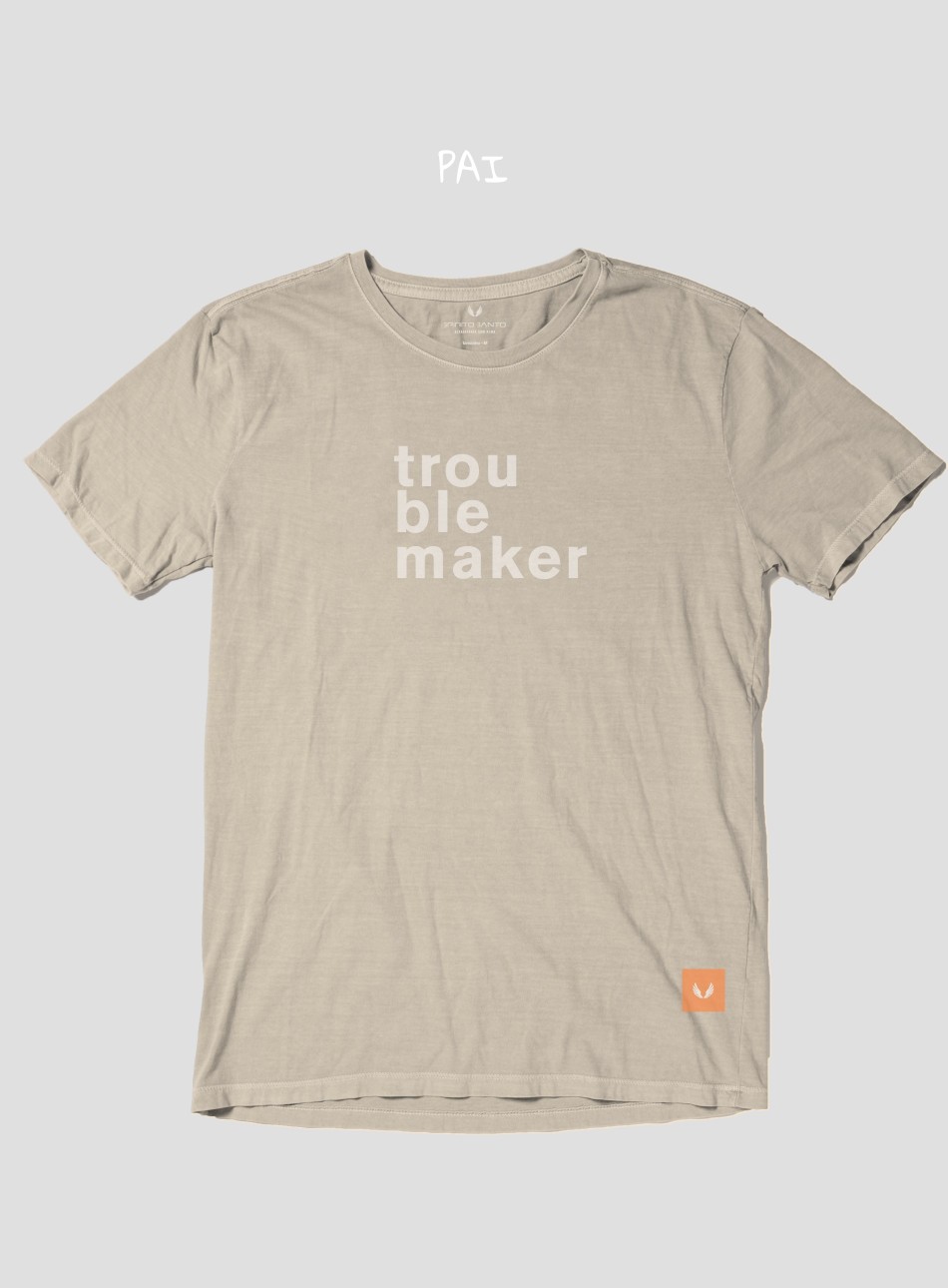 CAMISETA TROUBLE MAKER PAI