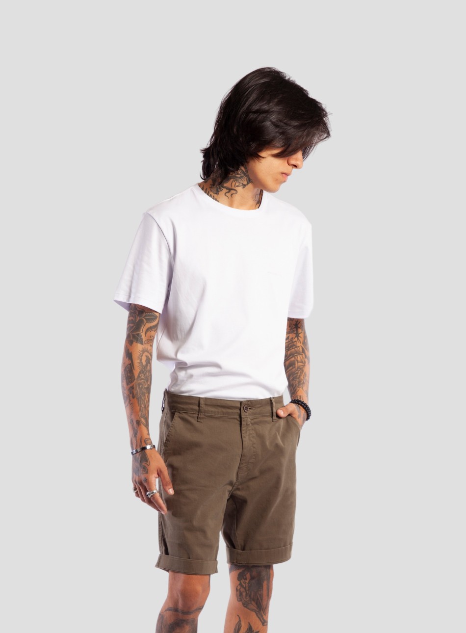 BERMUDA CHINO COS FLAT