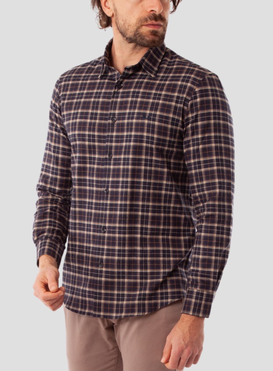 CAMISA FUN FLANELA XAD KIN