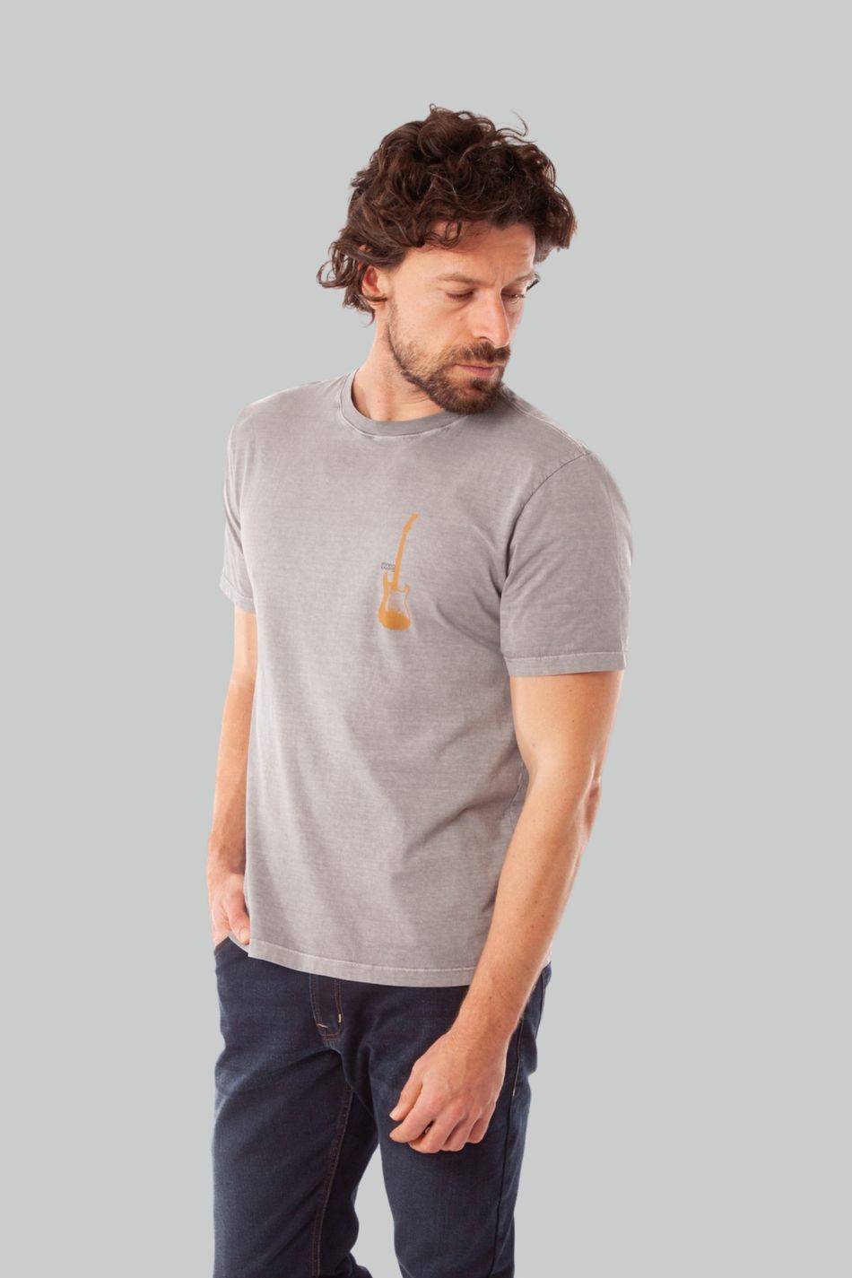CAMISETA VIOLAO LAVADA