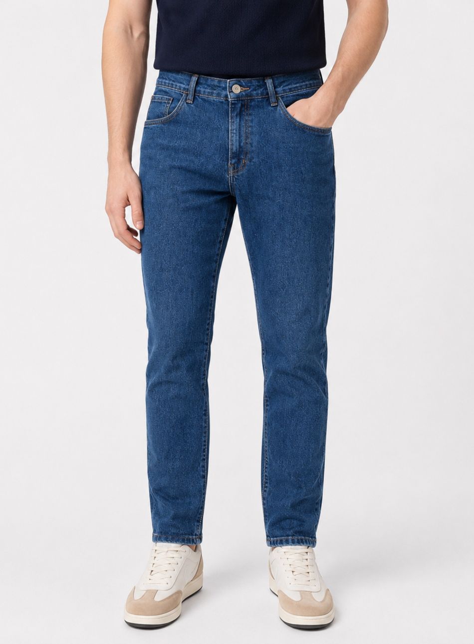 CALÇA JEANS ESSENTIAL II MID BLUE