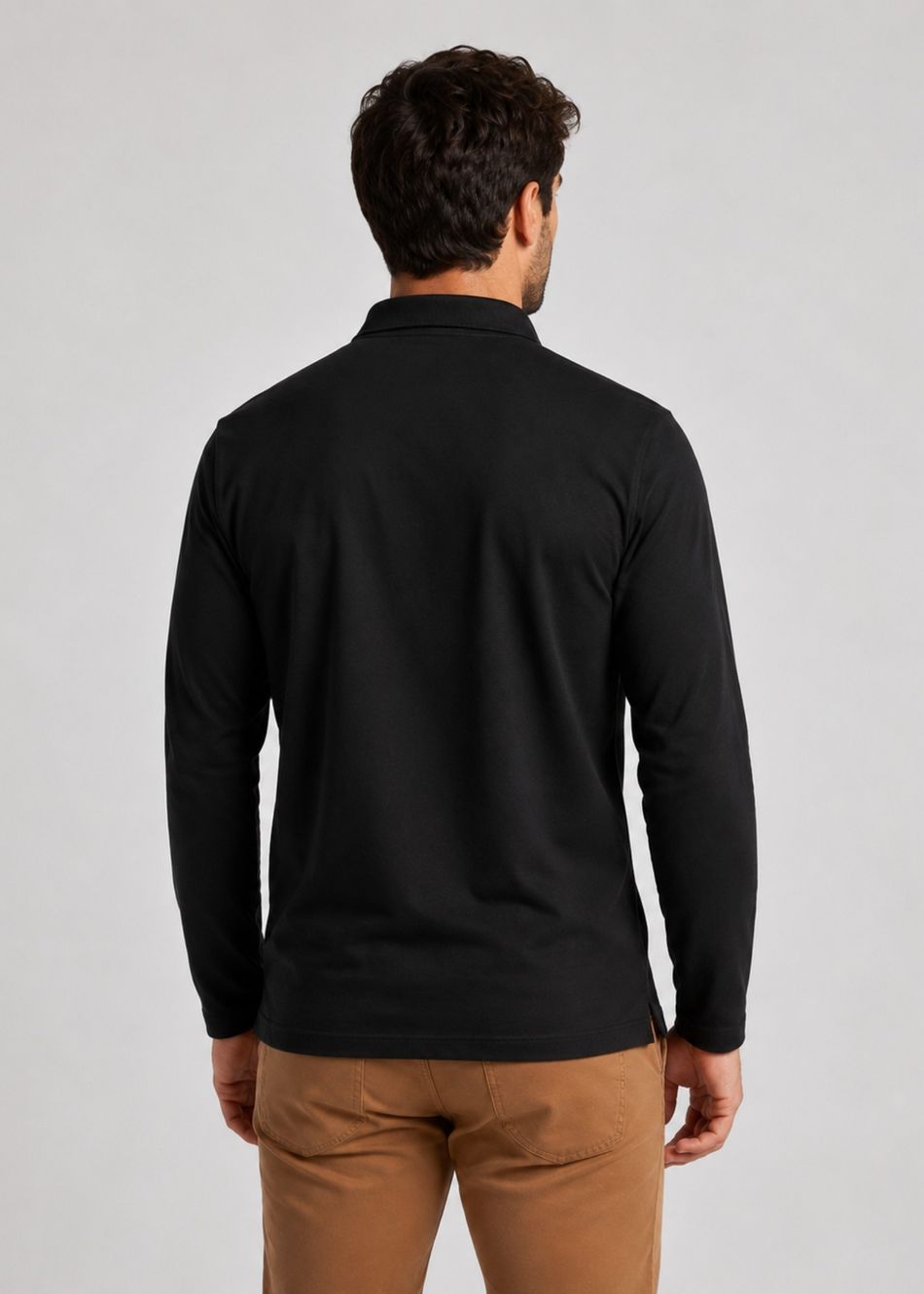 CAMISA POLO PIQUET MANGA LONGA BILL