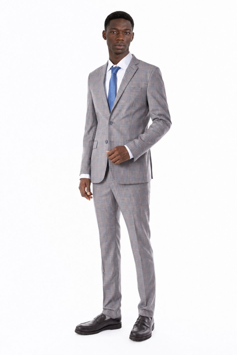 TRAJE SINASTRA GALES LIGHT GRAY