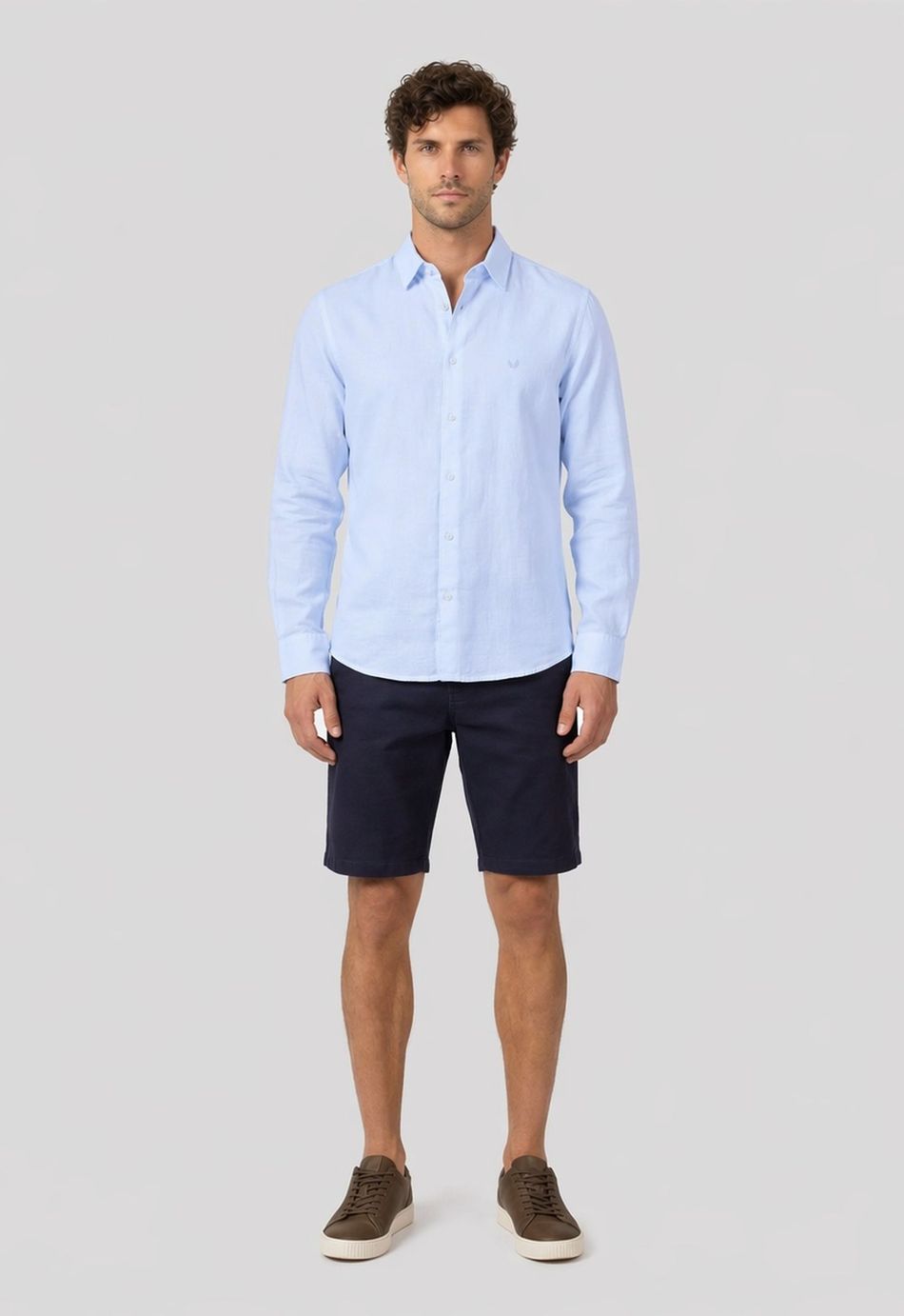 CAMISA FUN ML GIORGIO EM LINHO