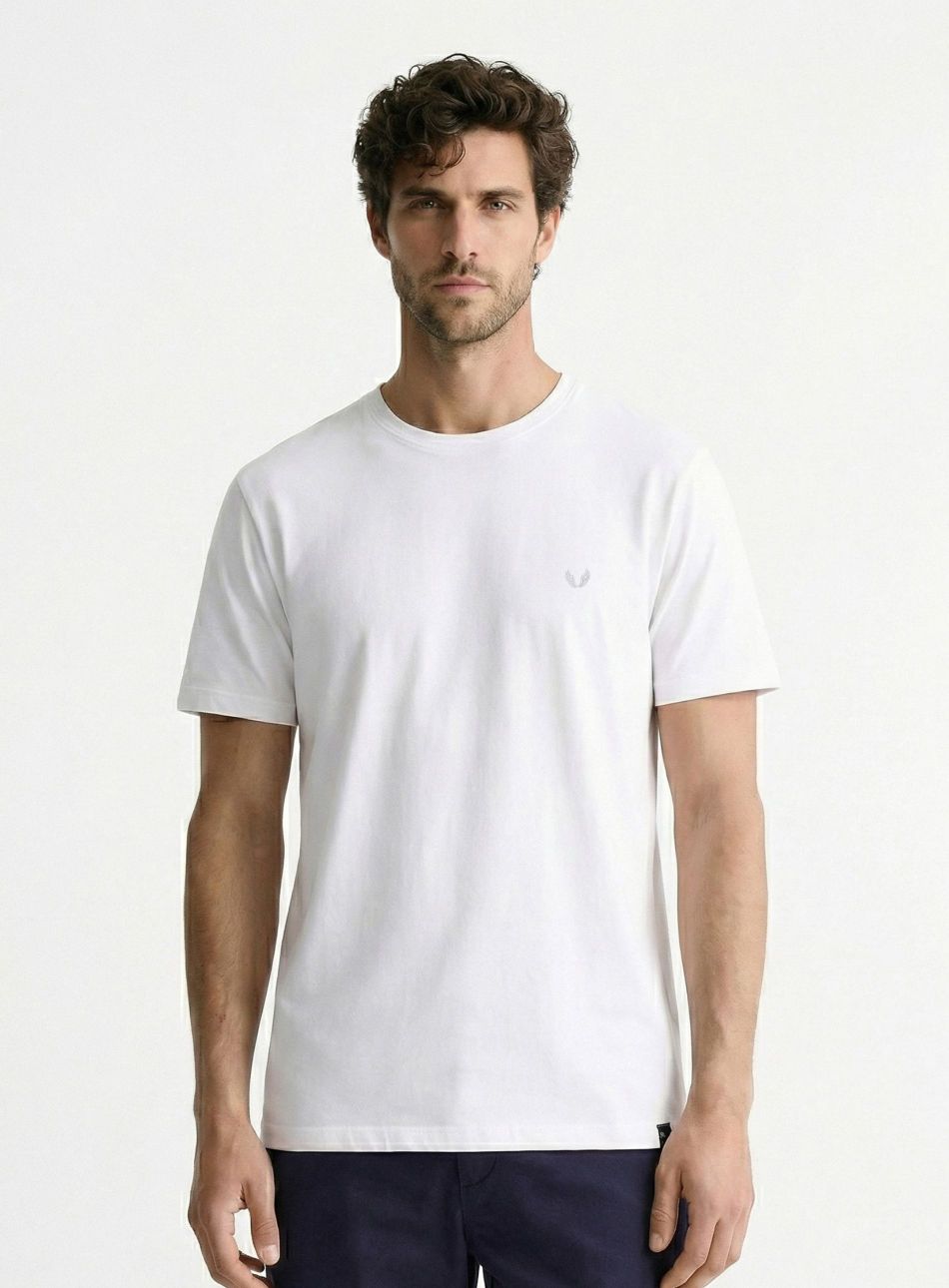 CAMISETA NEW PIMA COTTON BORDADO ASA