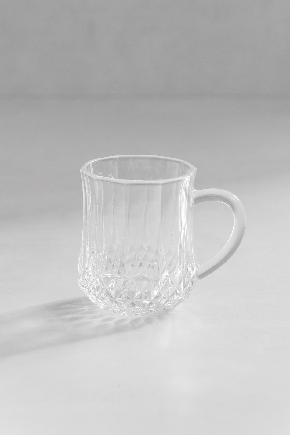 Caneca de Vidro Bojuda Diamante