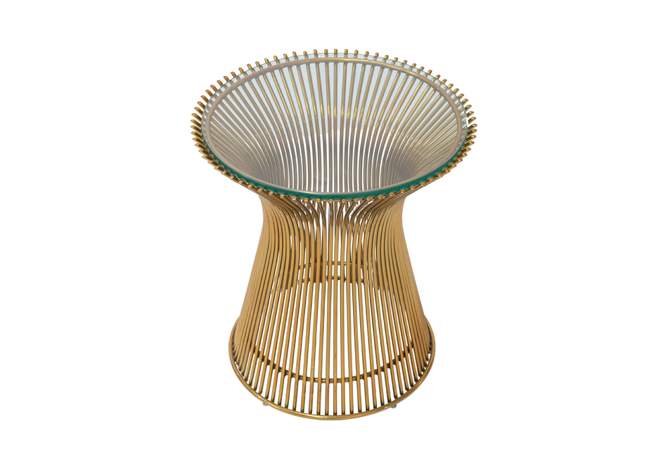 Base redonda Platner - Dourado