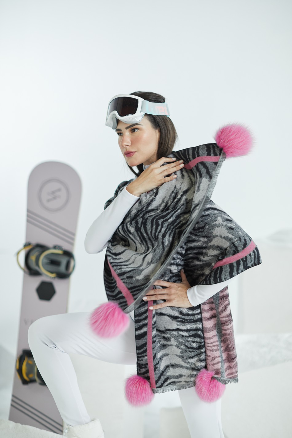 Missguided belted ski suit in silver, ASOS