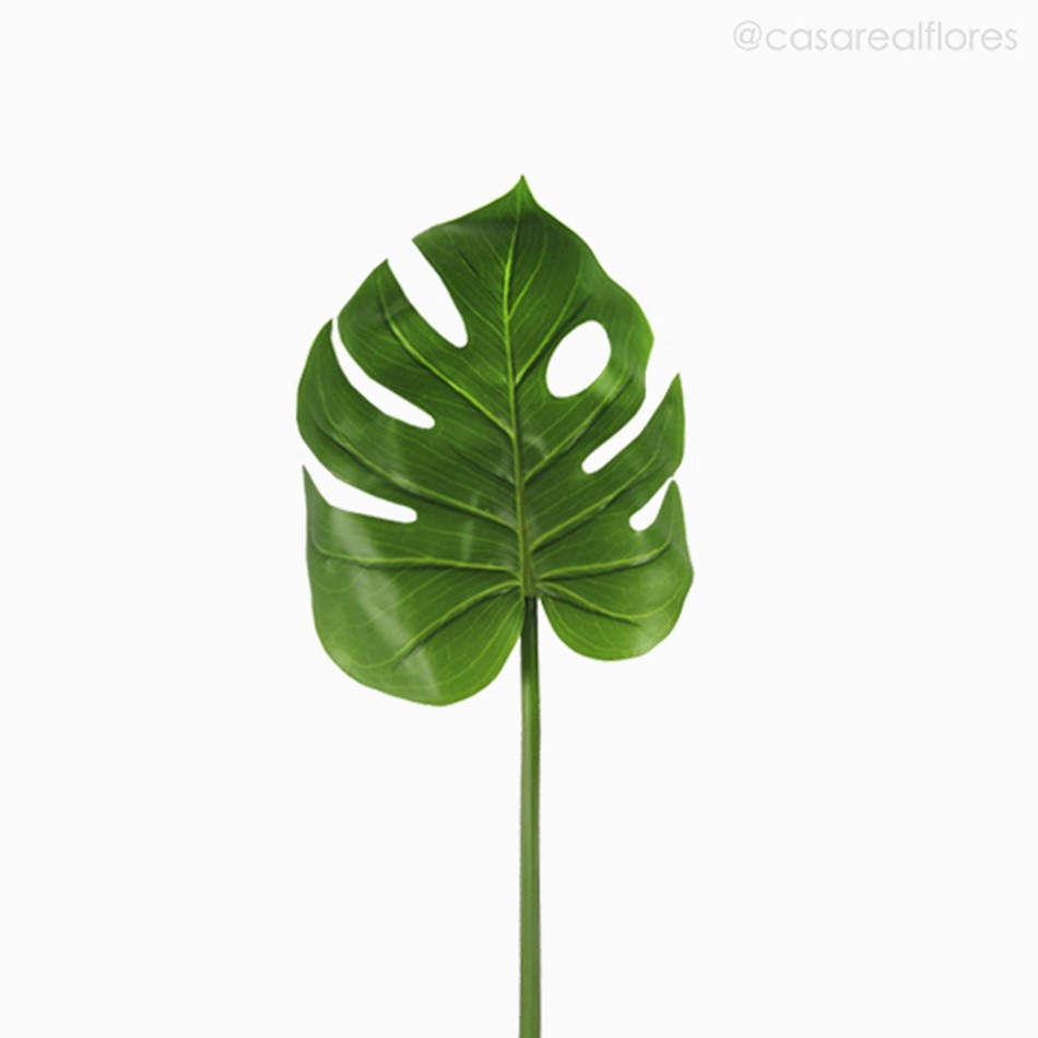 Imagem 2 do produto Galho Costela de Adão Monstera Leaf Artificial - Verde (9879)