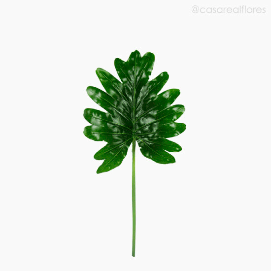 Imagem 1 do produto Galho Philodendron Artificial - Verde Escuro (9880)